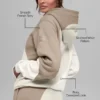 Make Waves Hoodie – Elfenbein/Beige/Kies