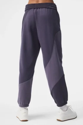 Make Waves Jogginghose – Italian Plum Tonal