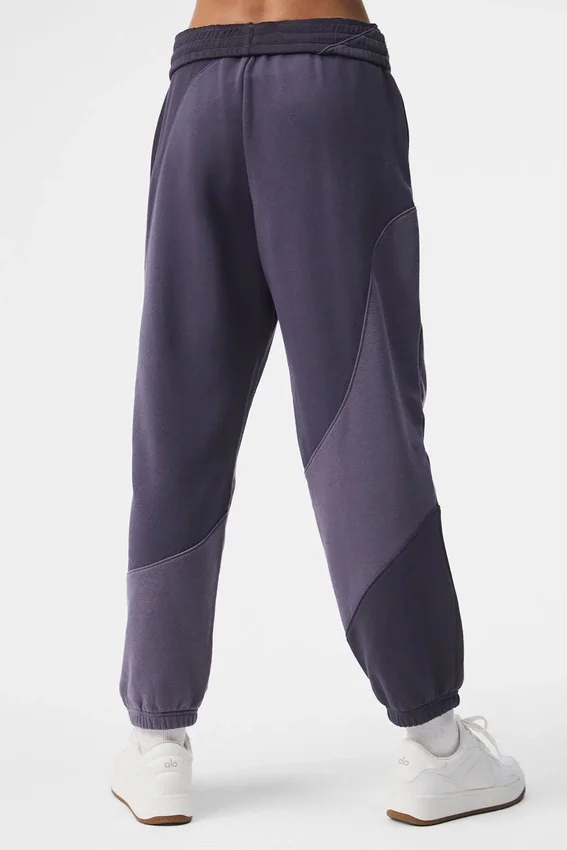 Make Waves Jogginghose – Italian Plum Tonal