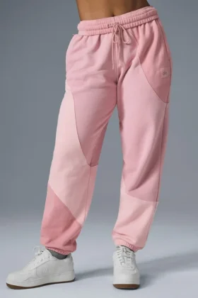 Make Waves Jogginghose – Sunset Pink Tonal