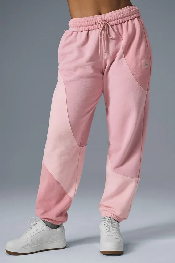 Make Waves Jogginghose – Sunset Pink Tonal