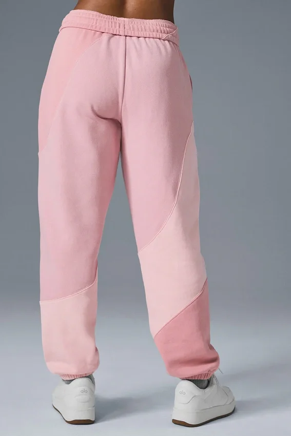 Make Waves Jogginghose – Sunset Pink Tonal