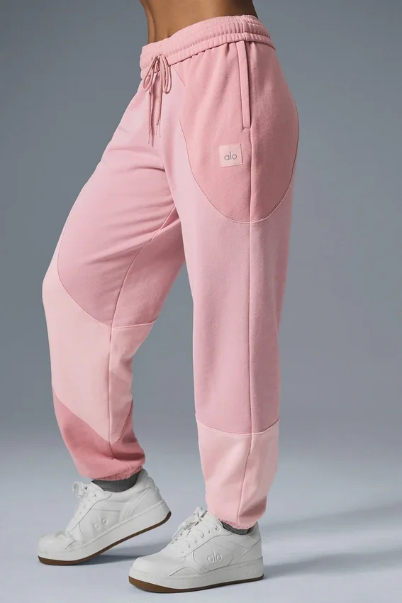 Make Waves Jogginghose – Sunset Pink Tonal