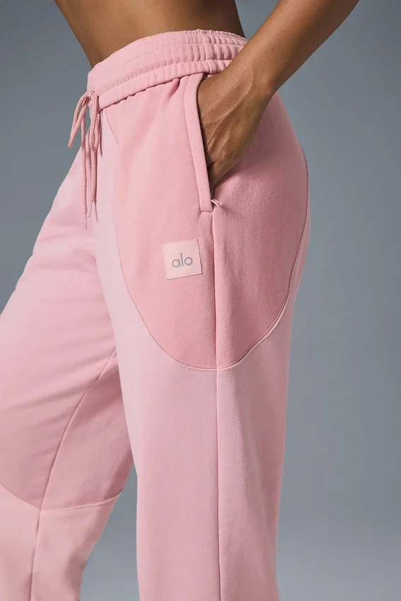 Make Waves Jogginghose – Sunset Pink Tonal