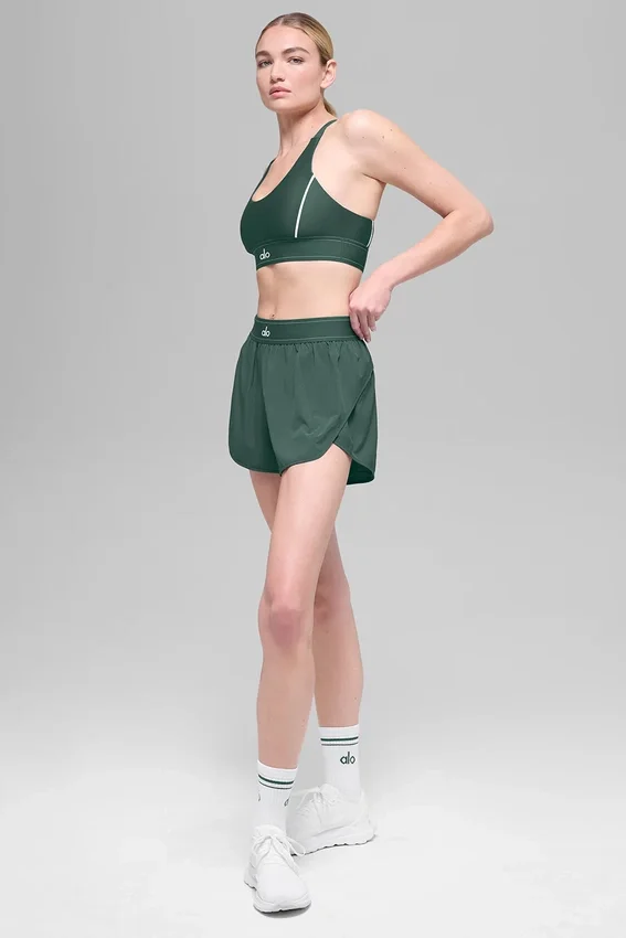 Match Point Shorts – Clover Green