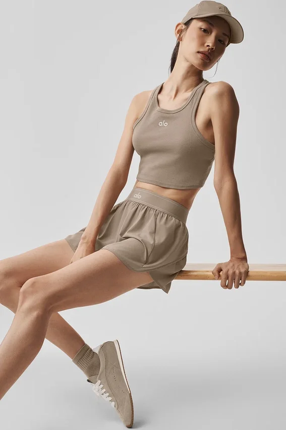 Match Point Shorts – Gravel