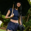 Match Point Shorts – Marineblau