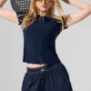 Match Point Shorts – Marineblau