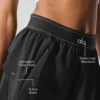 Match Point Shorts – Schwarz