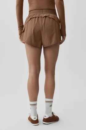 Match Point Shorts – Sonnengeküsstes Braun