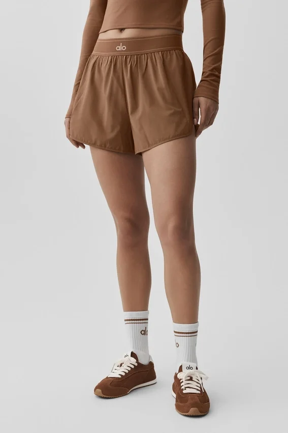 Match Point Shorts – Sonnengeküsstes Braun