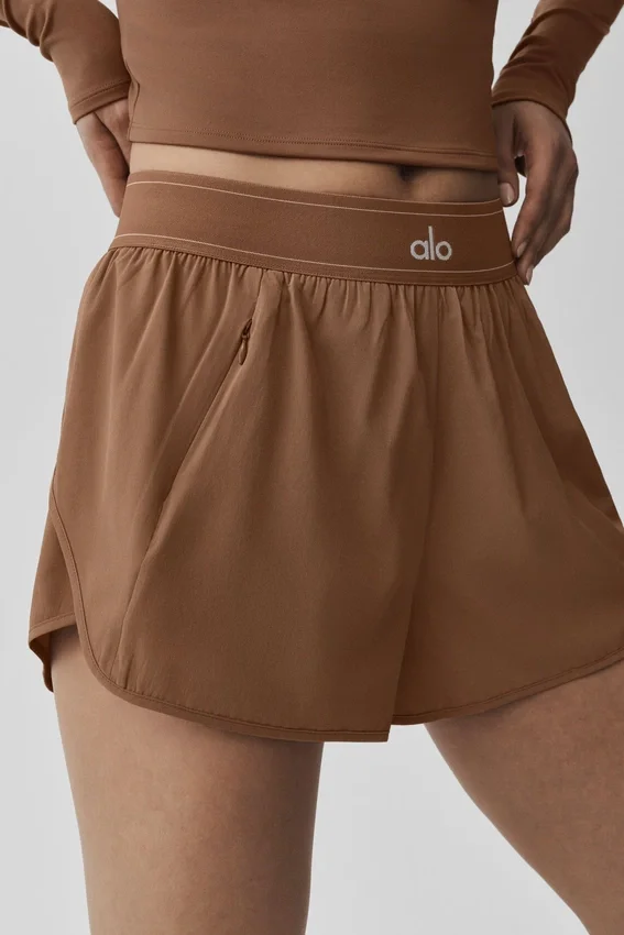 Match Point Shorts – Sonnengeküsstes Braun