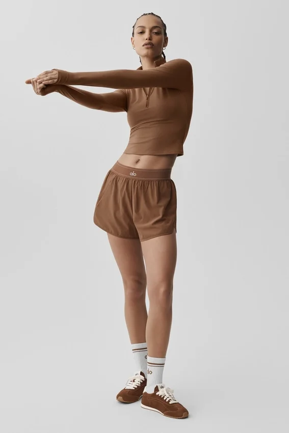 Match Point Shorts – Sonnengeküsstes Braun