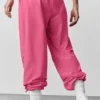 Megastar-Cargo-Hose mit niedriger Leibhöhe – Paradise Pink