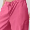 Megastar-Cargo-Hose mit niedriger Leibhöhe – Paradise Pink