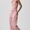 Megastar-Cargo-Hose mit niedriger Leibhöhe – Vintage Pink