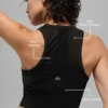 Mesh Front Runner Top – Schwarz
