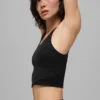 Mesh Front Runner Top – Schwarz