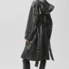 Metallic Break Line Trench – Silber-Metallic