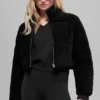 Micro-Cord „Dreamy Puffer“ – Schwarz
