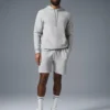 Micro Waffle Fast Break Hoodie – Athletic Heather Grey