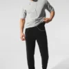 Micro Waffle Fast Break Jogger – Schwarz