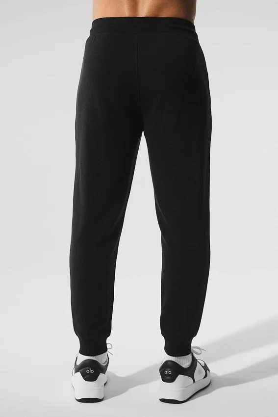 Micro Waffle Fast Break Jogger – Schwarz