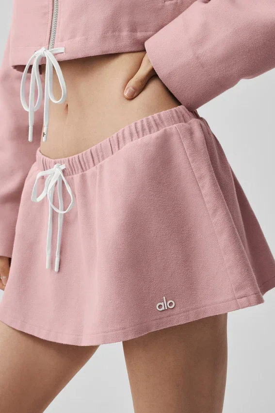 Mikro-Rock mit niedriger Leibhöhe – Fan-Favorit – Vintage-Pink
