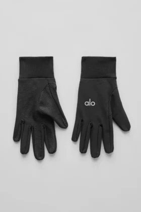 Mittelstarker Performance-Handschuh – Schwarz