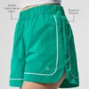 Motivate Track Shorts – Fichtengrün/Weiß