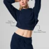 Muse-Hoodie – Marineblau