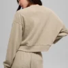 Muse-Pullover mit Rundhalsausschnitt – Gravel Heather