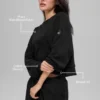 Muse-Pullover mit Rundhalsausschnitt – Schwarz