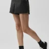 Nadelstreifen-Boxershorts „Daylight“ – Schwarz/Titan