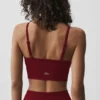 Nahtloser Modal-Ribbed-Delight-Bralette – Summer Romance Red