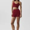 Nahtloser Modal-Ribbed-Delight-Bralette – Summer Romance Red