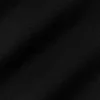 Nahtloses, geripptes Modal-Kurzarmshirt – Schwarz
