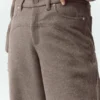 „Nightcap“-Hose aus Wollmischung mit weitem Bein – Alpine Cocoa Heather