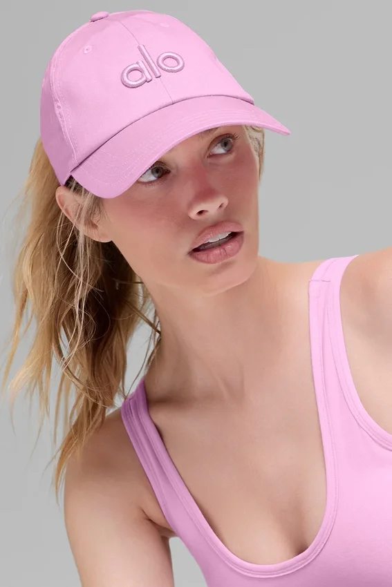 Off-Duty-Cap – Candy Heart Pink