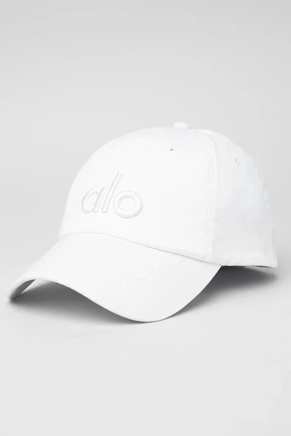 Off-Duty-Cap – Strahlendes Weiß/Weiß