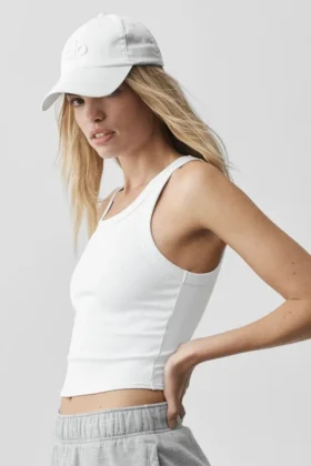 Off-Duty-Cap – Strahlendes Weiß/Weiß