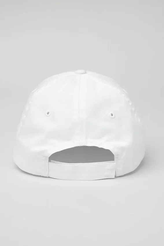 Off-Duty-Cap – Strahlendes Weiß/Weiß