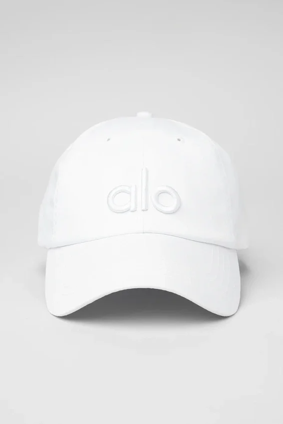 Off-Duty-Cap – Strahlendes Weiß/Weiß