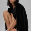„On Duty“-Jacke aus Mikro-Cord – Schwarz
