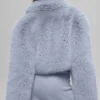 Opulente, kurze Kunstfelljacke – Winterfrost