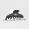 Outline Claw Clip – Schwarz/Weiß