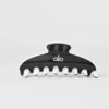 Outline Claw Clip – Schwarz/Weiß