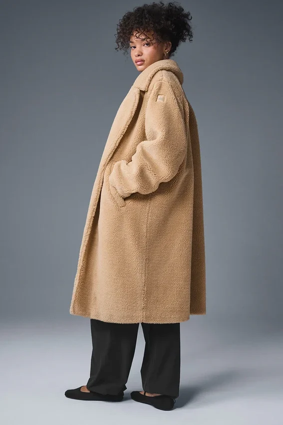 Oversized-Sherpa-Trench – Camel