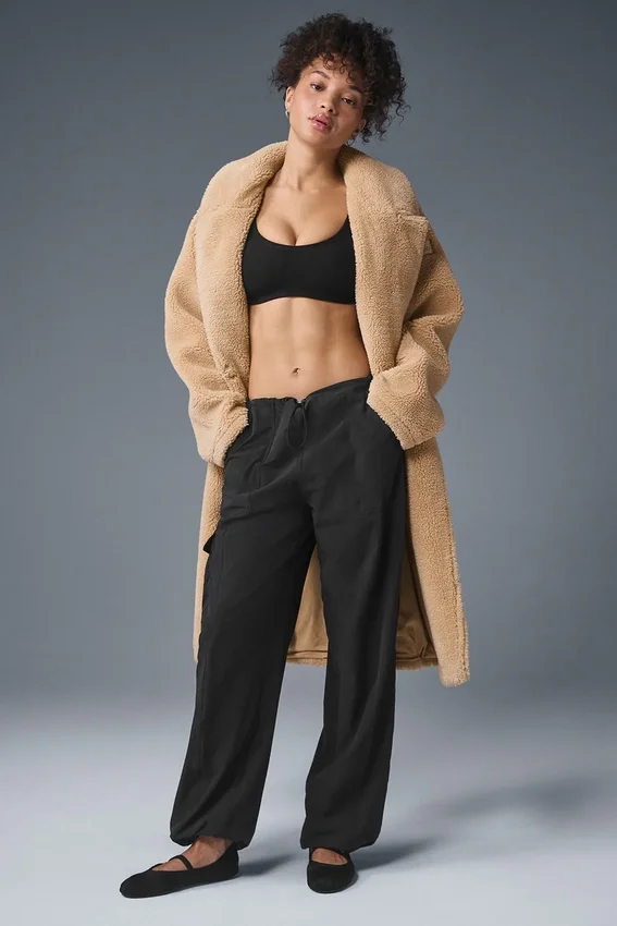 Oversized-Sherpa-Trench – Camel