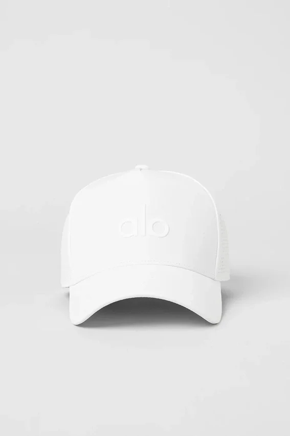 Performance District Trucker-Cap – Weiß